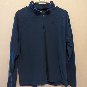 Nike ACG Mens Quarter Zip Pullover Sweater Waffle Knit